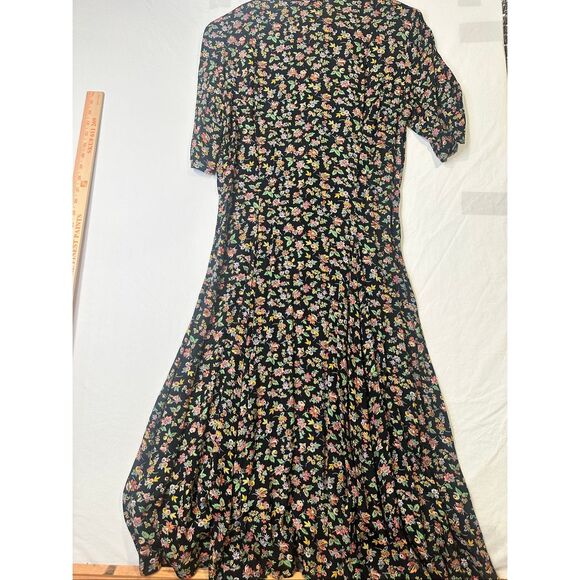 Laundry by Shelli Segal Vintage 90’s floral midi dress, size 10 - Picture 4 of 5